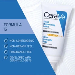CeraVe AM Facial Moisturising Lotion SPF50 With Ceramides & Vitamin E -Jerseybeauty Sales 3337875814652 4 11dd96daa3fc8c5e1119bc3ea0940038