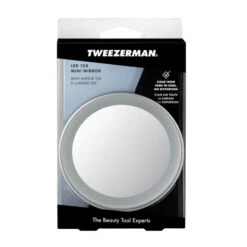 Tweezerman LED 15X Mini Mirror -Jerseybeauty Sales 6796 R Led 15X Mini Mirror Pack Shot 11dd96daa3fc8c5e1119bc3ea0940038