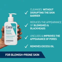 CeraVe Blemish Control Cleanser With Salicylic Acid & Niacinamide For Blemish-Prone Skin -Jerseybeauty Sales 9690e46aacf417a709d18a4ab78f04f827477132 11dd96daa3fc8c5e1119bc3ea0940038