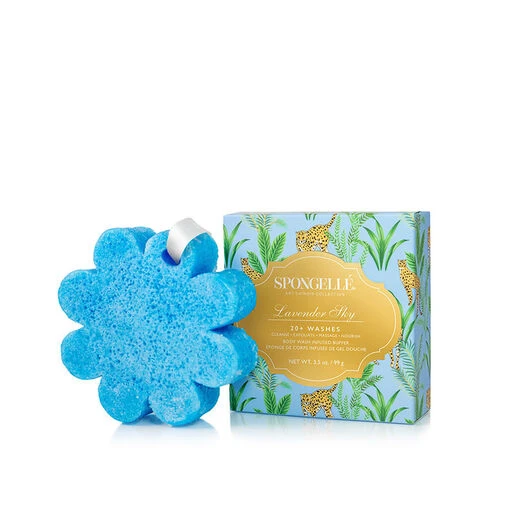 Spongelle Art Chinois Collection Body Wash Infused Buffers - Lavender Sky 4 Spongelle Art Chinois Collection Body Wash Infused Buffers - Lavender Sky - Image 2