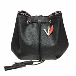 Donna May London Faux Leather Lay Flat Makeup Bag