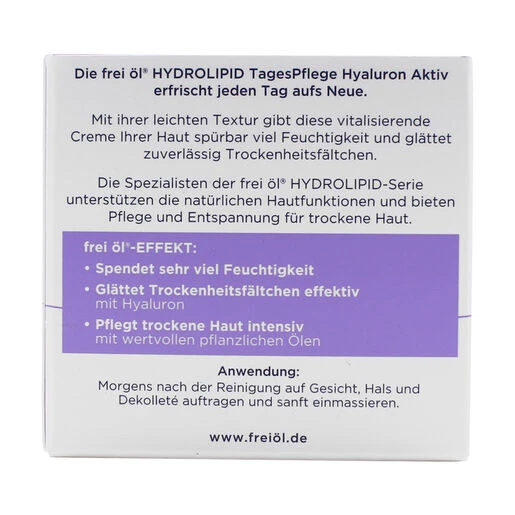 Frei Ol Skincare HYDROLIPID Day Care Hyaluron Active Moisturiser 6 Frei Ol Skincare HYDROLIPID Day Care Hyaluron Active Moisturiser - Image 4
