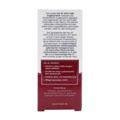 Frei Ol Skincare HYALURON LIFT Eye Cream For Demanding Skin -Jerseybeauty Sales Eye Cream for demanding skin 2 11dd96daa3fc8c5e1119bc3ea0940038