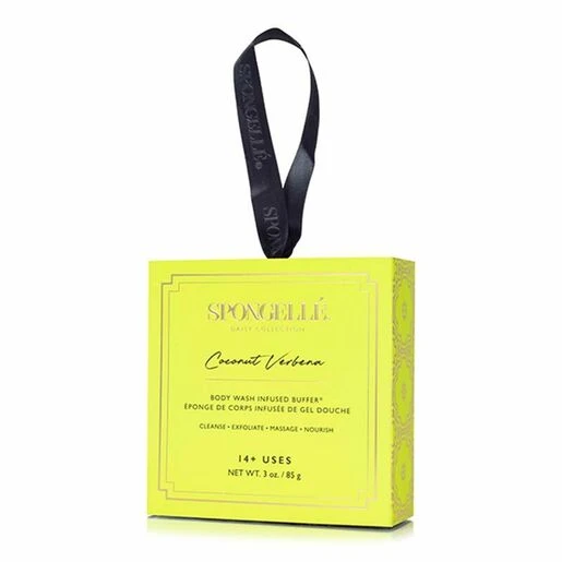 Spongelle Boxed Flower Body Wash Infused Buffer - Coconut Verbena 5 Spongelle Boxed Flower Body Wash Infused Buffer - Coconut Verbena - Image 3