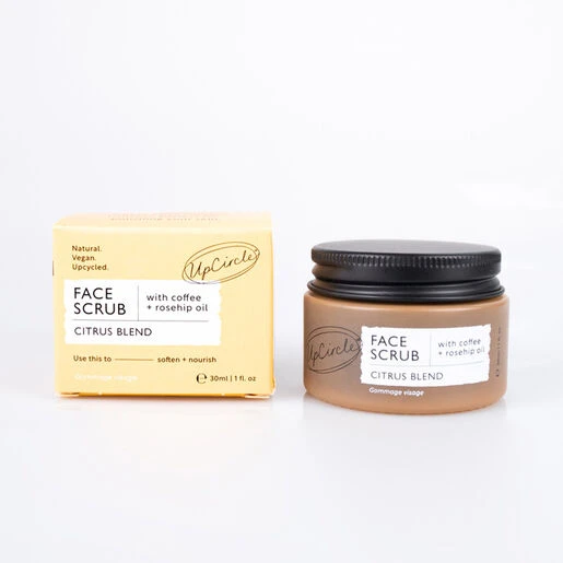 UpCircle Coffee Face Scrub Citrus Blend Pot 6 UpCircle Coffee Face Scrub Citrus Blend Pot - Image 4