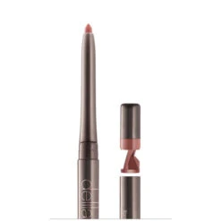 Delilah Lip Line Long-Wear Retractable Pencil -Jerseybeauty Sales thumbnail Lip Line Buff OPEN CLOSE UP 11dd96daa3fc8c5e1119bc3ea0940038